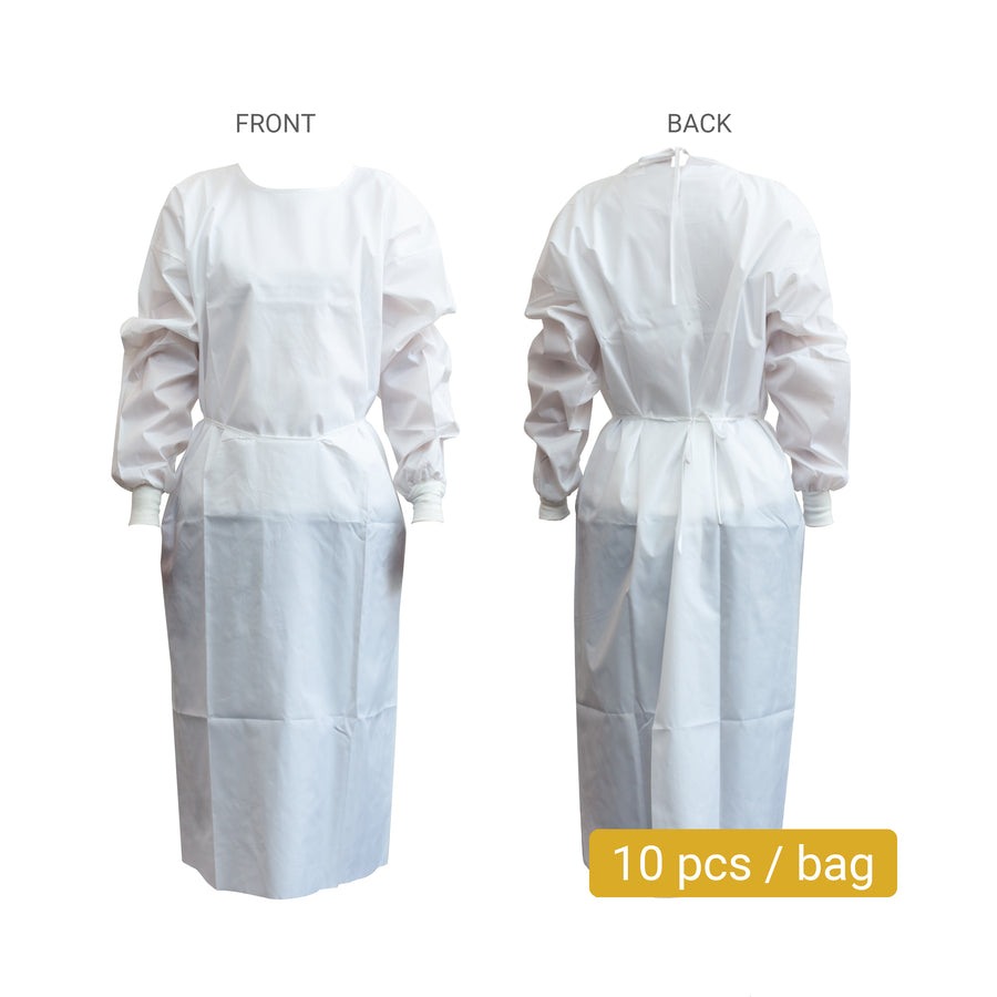 Level 2 Waterproof Isolation Gown (10 pcs)