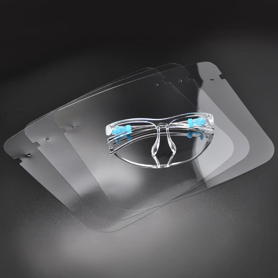 MiMM Face Shield (3) + Eye Frame (1)