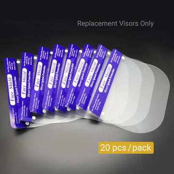 MiMM Replacement Visors for FS011007 (20 pcs)