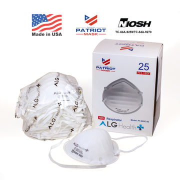 Molded Cup NIOSH Certified N95 Particulate Respirator (25 pcs)