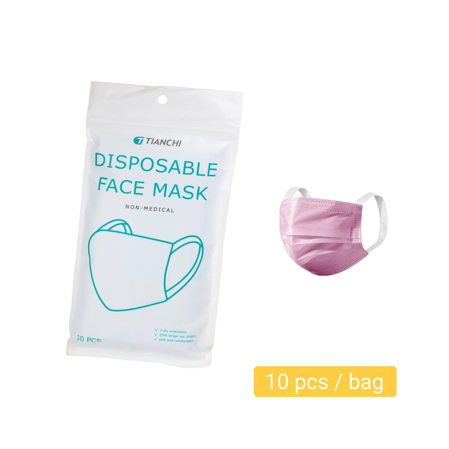 TianChi Daily Protective Face Mask Pink